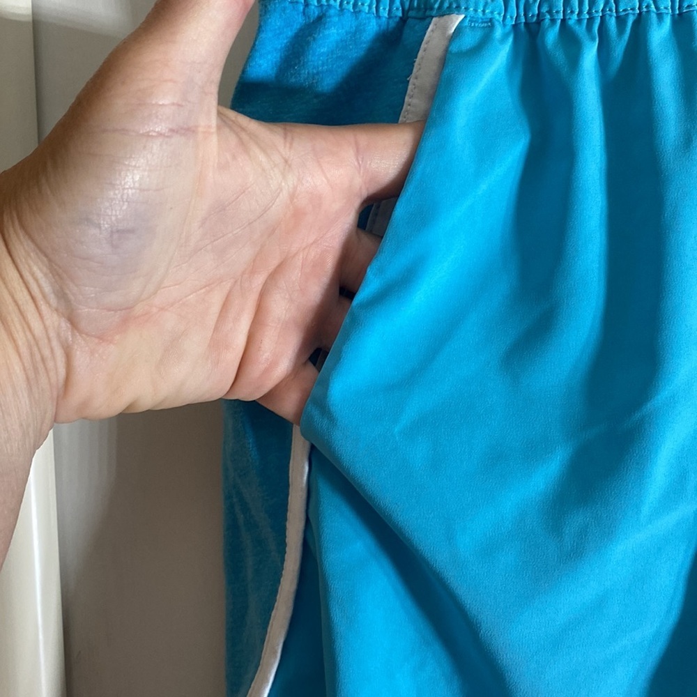 90s Nike Skort Teal White Vintage Retro Shorts Throwback Streetwear​​ - Picture 2 of 6